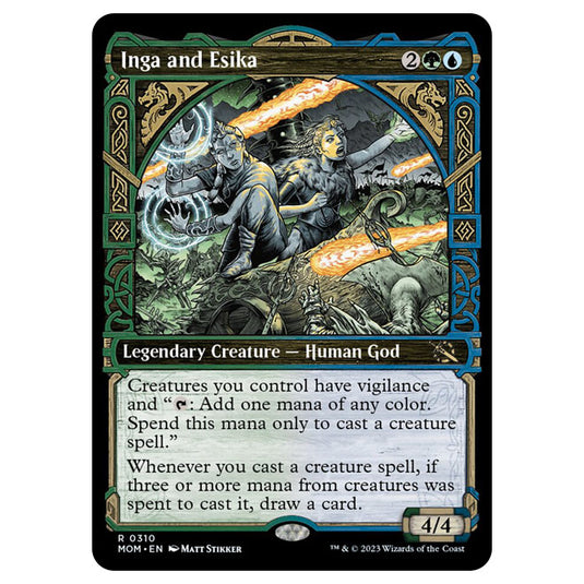 Magic The Gathering - March of the Machine - Inga and Esika (Showcase Card) - 0310