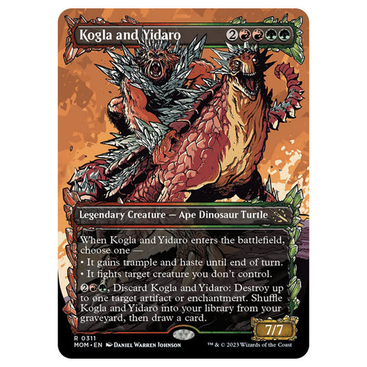 Magic The Gathering - March of the Machine - Kogla and Yidaro (Showcase Card) - 0311