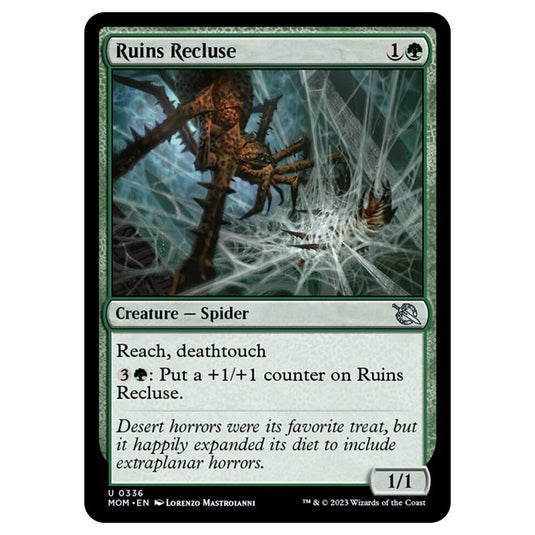 Magic The Gathering - March of the Machine - Ruins Recluse (Jumpstart Card) - 0336
