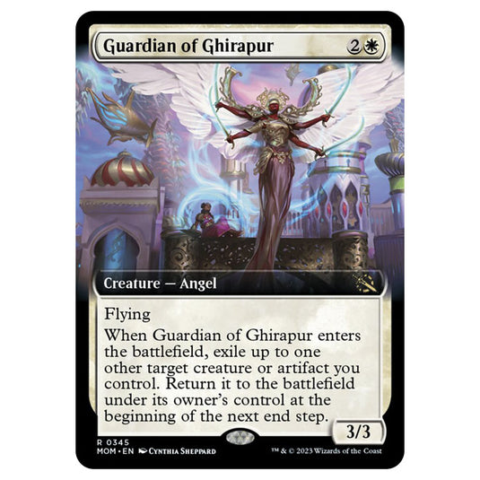 Magic The Gathering - March of the Machine - Guardian of Ghirapur (Extended Art Card) - 0345