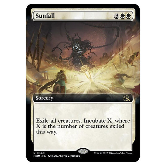 Magic The Gathering - March of the Machine - Sunfall (Extended Art Card) - 0349