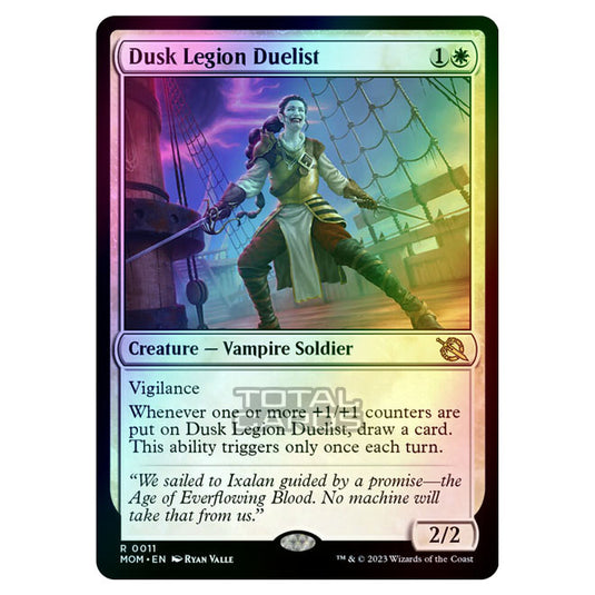 Magic The Gathering - March of the Machine - Dusk Legion Duelist - 0011 (Foil)