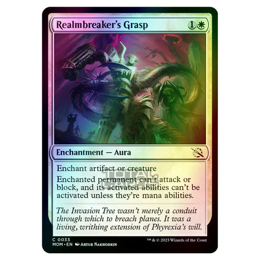 Magic The Gathering - March of the Machine - Realmbreaker's Grasp - 0033 (Foil)