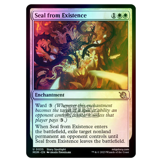 Magic The Gathering - March of the Machine - Seal from Existence - 0035 (Foil)