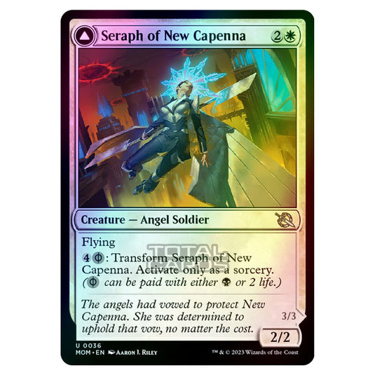 Magic The Gathering - March of the Machine - Seraph of New Capenna / Seraph of New Phyrexia - 0036 (Foil)