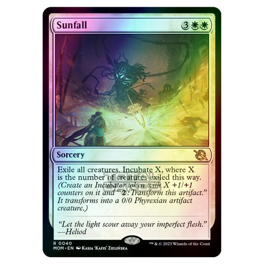 Magic The Gathering - March of the Machine - Sunfall - 0040 (Foil)