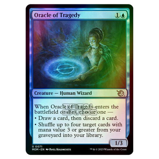 Magic The Gathering - March of the Machine - Oracle of Tragedy - 0071 (Foil)