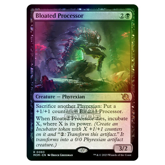 Magic The Gathering - March of the Machine - Bloated Processor - 0093 (Foil)