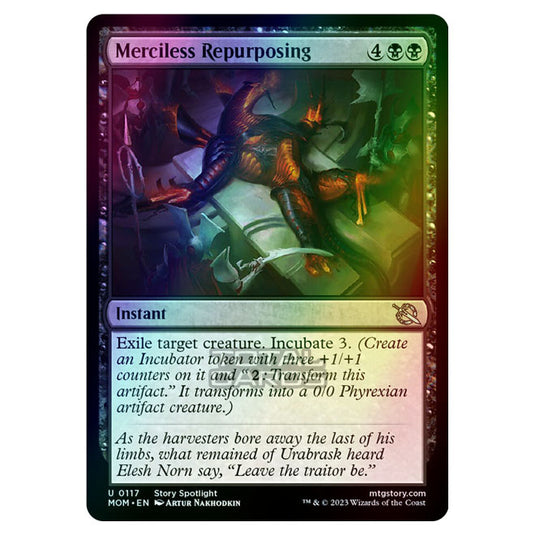 Magic The Gathering - March of the Machine - Merciless Repurposing - 0117 (Foil)