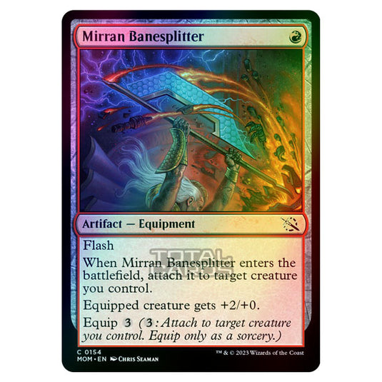 Magic The Gathering - March of the Machine - Mirran Banesplitter - 0154 (Foil)