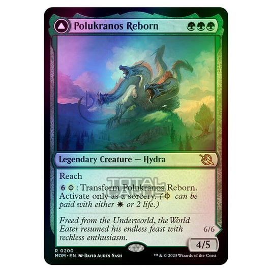 Magic The Gathering - March of the Machine - Polukranos Reborn / Polukranos, Engine of Ruin - 0200 (Foil)