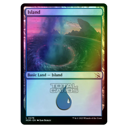 Magic The Gathering - March of the Machine - Island - 0278 (Foil)