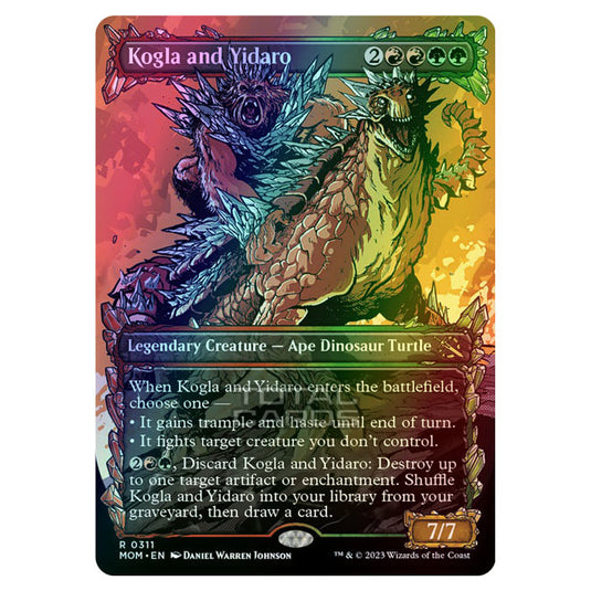 Magic The Gathering - March of the Machine - Kogla and Yidaro (Showcase Card) - 0311 (Foil)