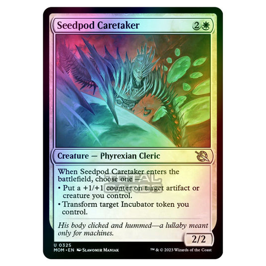 Magic The Gathering - March of the Machine - Seedpod Caretaker (Jumpstart Card) - 0325 (Foil)