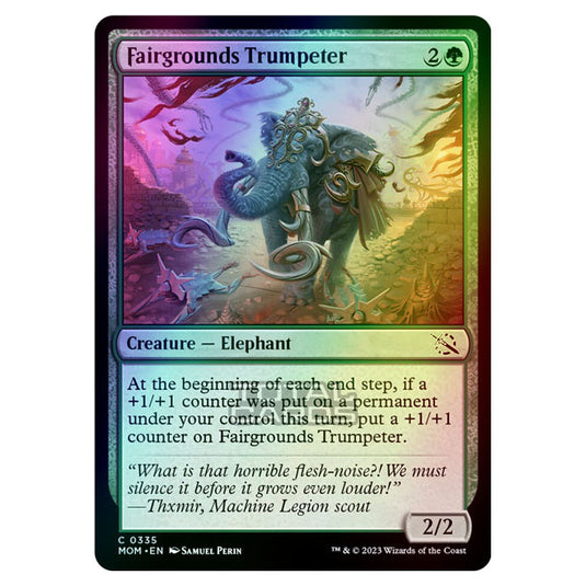 Magic The Gathering - March of the Machine - Fairgrounds Trumpeter (Jumpstart Card) - 0335 (Foil)