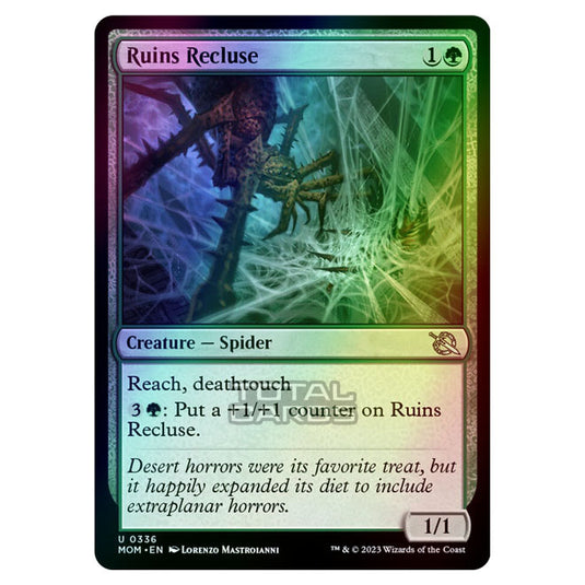 Magic The Gathering - March of the Machine - Ruins Recluse (Jumpstart Card) - 0336 (Foil)