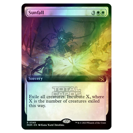 Magic The Gathering - March of the Machine - Sunfall (Extended Art Card) - 0349 (Foil)