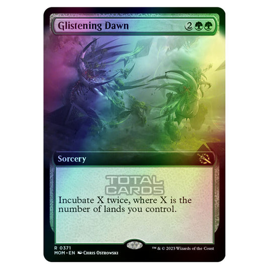 Magic The Gathering - March of the Machine - Glistening Dawn (Extended Art Card) - 0371 (Foil)