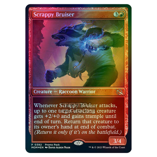 Magic The Gathering - March of the Machine - Scrappy Bruiser (Promo) - 0382 (Foil)