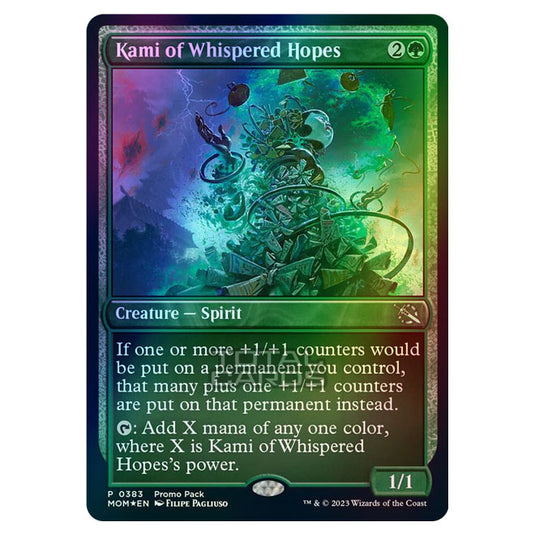 Magic The Gathering - March of the Machine - Kami of Whispered Hopes (Buy-A-Box) - 0383 (Foil)