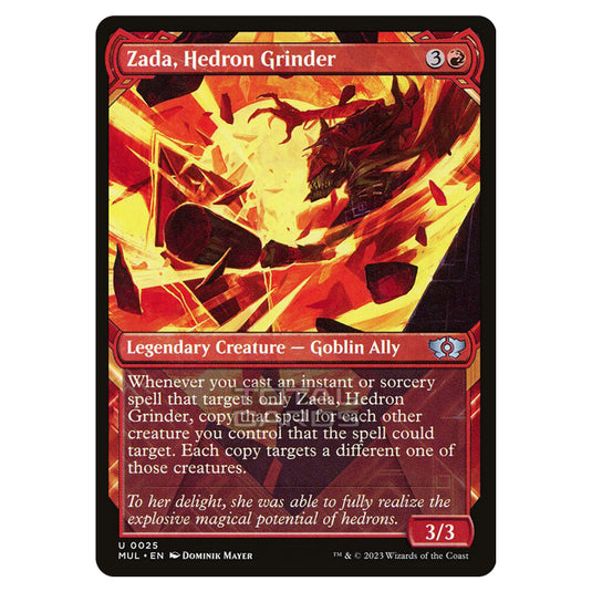 Magic The Gathering - Multiverse Legends - Zada, Hedron Grinder (Showcase Card) - 0025