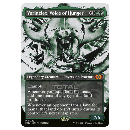 Magic The Gathering - Multiverse Legends - Vorinclex, Voice of Hunger (Showcase Card) - 0029