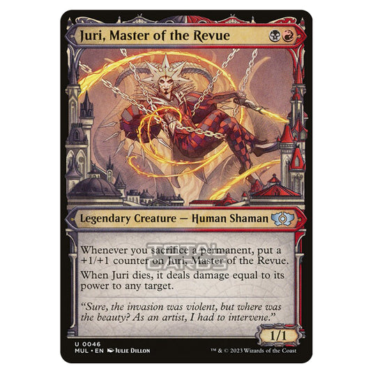 Magic The Gathering - Multiverse Legends - Juri, Master of the Revue (Showcase Card) - 0046