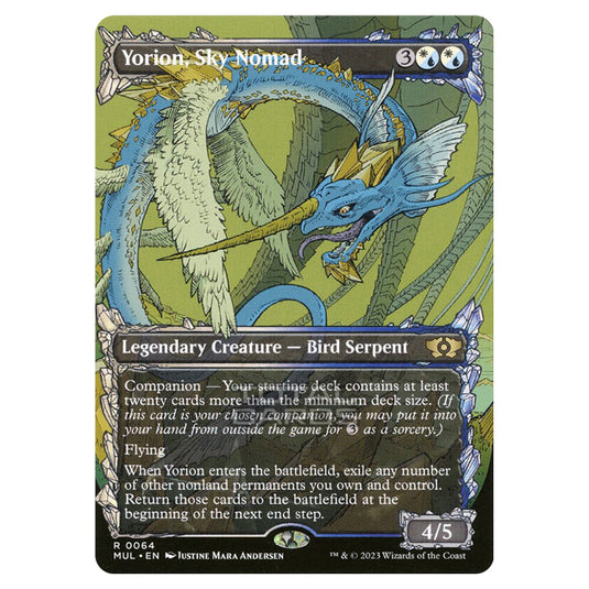 Magic The Gathering - Multiverse Legends - Yorion, Sky Nomad (Showcase Card) - 0064