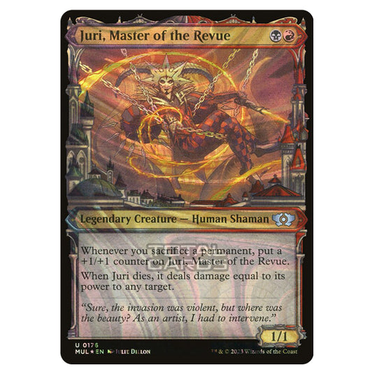 Magic The Gathering - Multiverse Legends - Juri, Master of the Revue (Halo Foil Card) - 0176