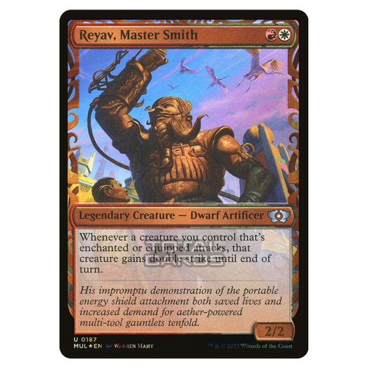 Magic The Gathering - Multiverse Legends - Reyav, Master Smith (Halo Foil Card) - 0187