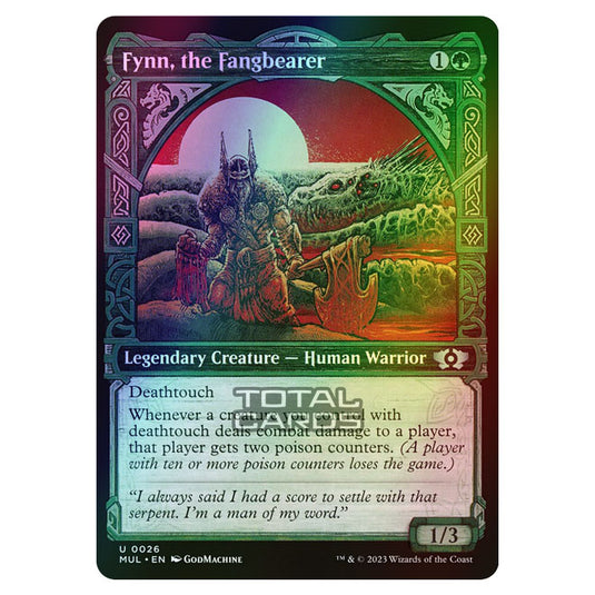 Magic The Gathering - Multiverse Legends - Fynn, the Fangbearer (Showcase Card) - 0026 (Foil)