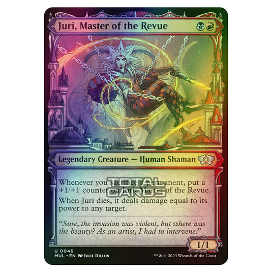 Magic The Gathering - Multiverse Legends - Juri, Master of the Revue (Showcase Card) - 0046 (Foil)