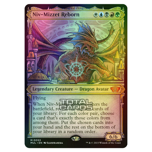 Magic The Gathering - Multiverse Legends - Niv-Mizzet Reborn (Showcase Card) - 0053 (Foil)