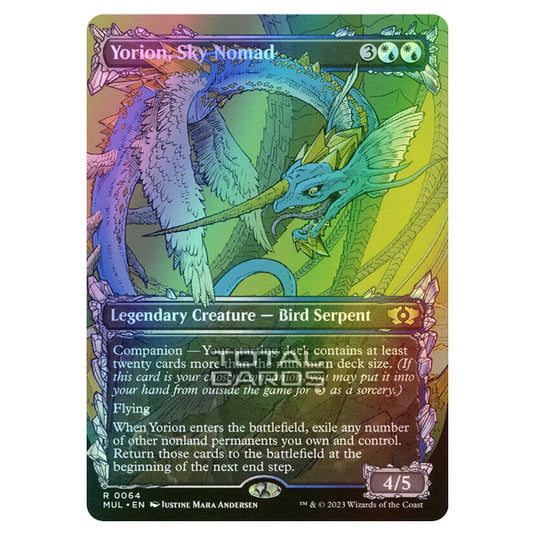 Magic The Gathering - Multiverse Legends - Yorion, Sky Nomad (Showcase Card) - 0064 (Foil)