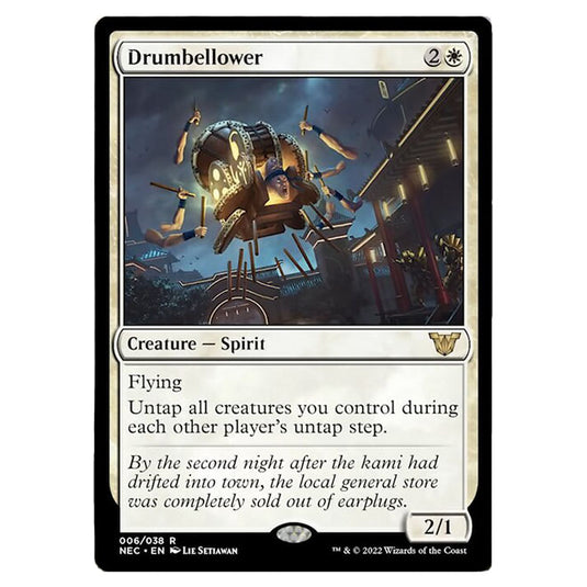 Magic The Gathering - Kamigawa - Neon Dynasty - Commander - Drumbellower - 6/180