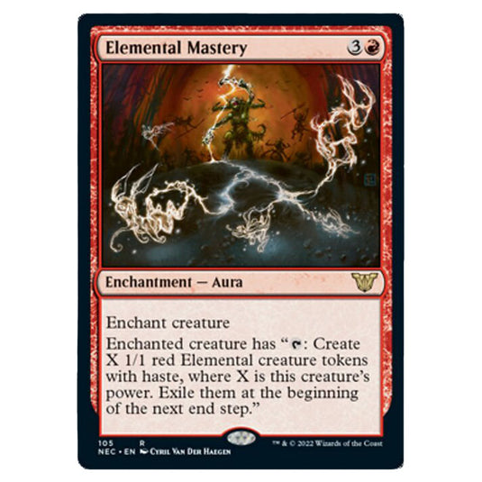 Magic The Gathering - Kamigawa - Neon Dynasty - Commander - Elemental Mastery - 105/180