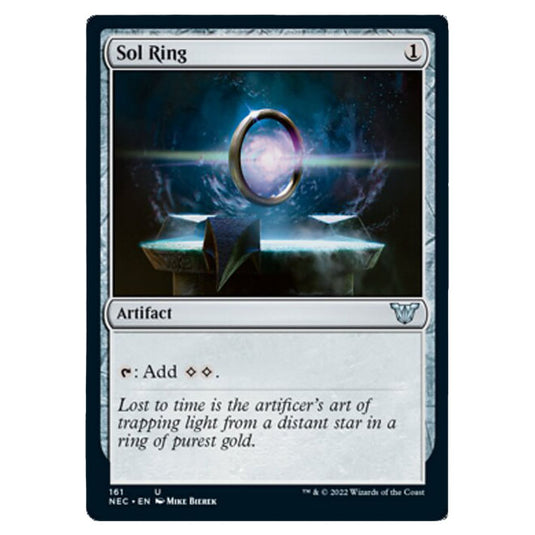 Magic The Gathering - Kamigawa - Neon Dynasty - Commander - Sol Ring - 161/180