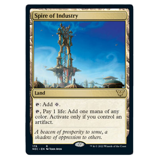 Magic The Gathering - Kamigawa - Neon Dynasty - Commander - Spire of Industry - 178/180