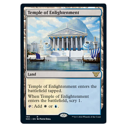 Magic The Gathering - Kamigawa - Neon Dynasty - Commander - Temple of Enlightenment - 180/180
