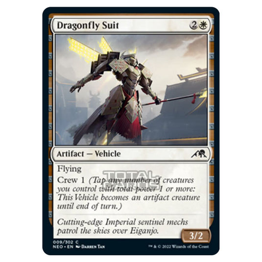 Magic The Gathering - Kamigawa - Neon Dynasty - Dragonfly Suit - 9/302