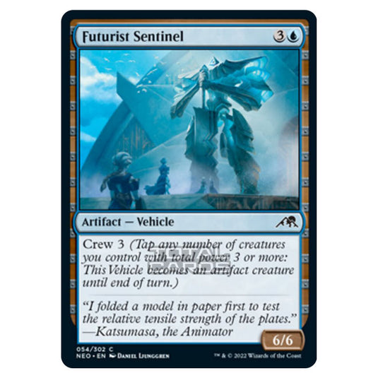 Magic The Gathering - Kamigawa - Neon Dynasty - Futurist Sentinel - 54/302