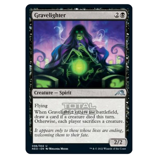 Magic The Gathering - Kamigawa - Neon Dynasty - Gravelighter - 98/302
