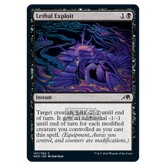 Magic The Gathering - Kamigawa - Neon Dynasty - Lethal Exploit - 107/302