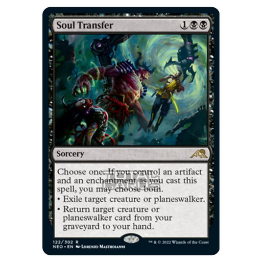 Magic The Gathering - Kamigawa - Neon Dynasty - Soul Transfer - 122/302