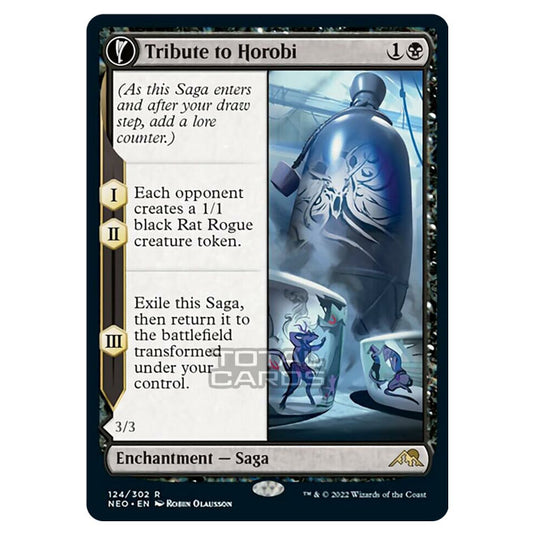 Magic The Gathering - Kamigawa - Neon Dynasty - Tribute to Horobi // Echo of Death's Wail - 124/302