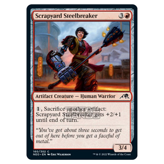 Magic The Gathering - Kamigawa - Neon Dynasty - Scrapyard Steelbreaker - 160/302