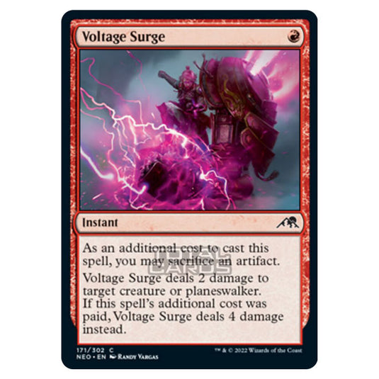Magic The Gathering - Kamigawa - Neon Dynasty - Voltage Surge - 171/302