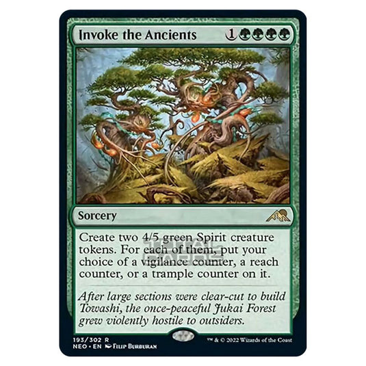 Magic The Gathering - Kamigawa - Neon Dynasty - Invoke the Ancients - 193/302