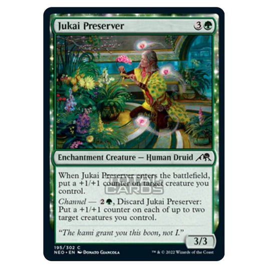 Magic The Gathering - Kamigawa - Neon Dynasty - Jukai Preserver - 195/302