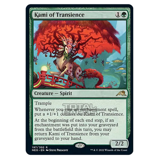 Magic The Gathering - Kamigawa - Neon Dynasty - Kami of Transience - 197/302